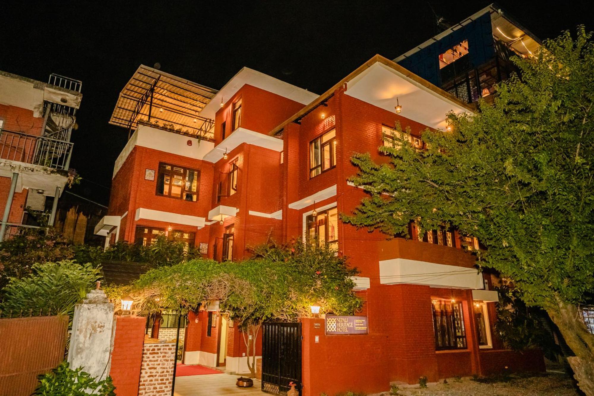 Nepali Heritage Hotel Katmandu Dış mekan fotoğraf